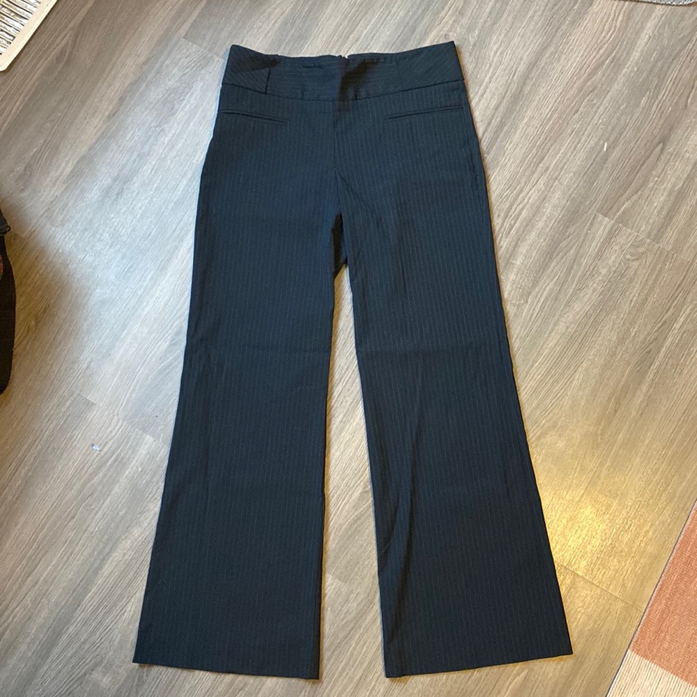 Pinstripe dress pants